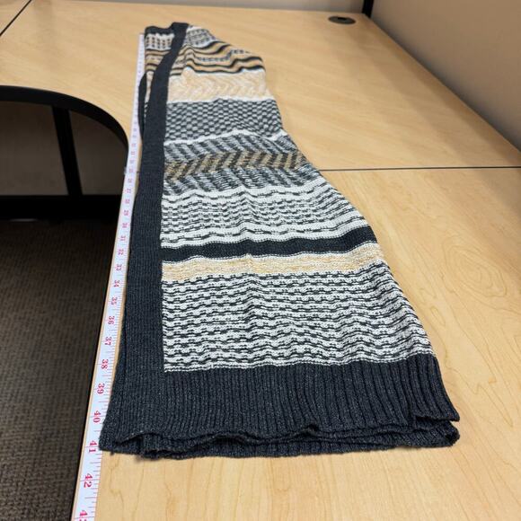 NWOT Lety & Me Colorblock Knit Long Sleeve Midi Cardigan Duster Stitch Fix XS - Picture 11 of 11